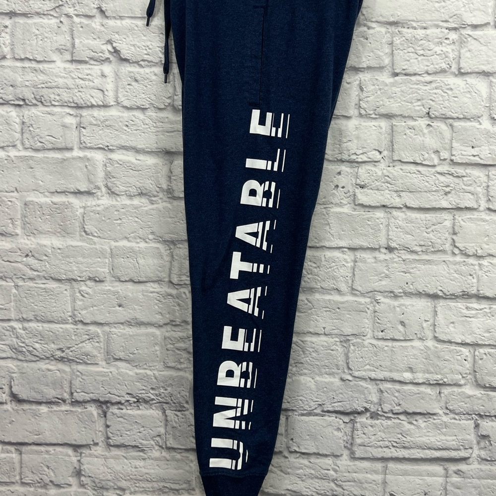 SPUNK BLUE & WHITE "UNBEATABLE" JOGGERS SIZE XL JUNIORS